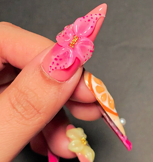 “Tropical Blossom Delight”