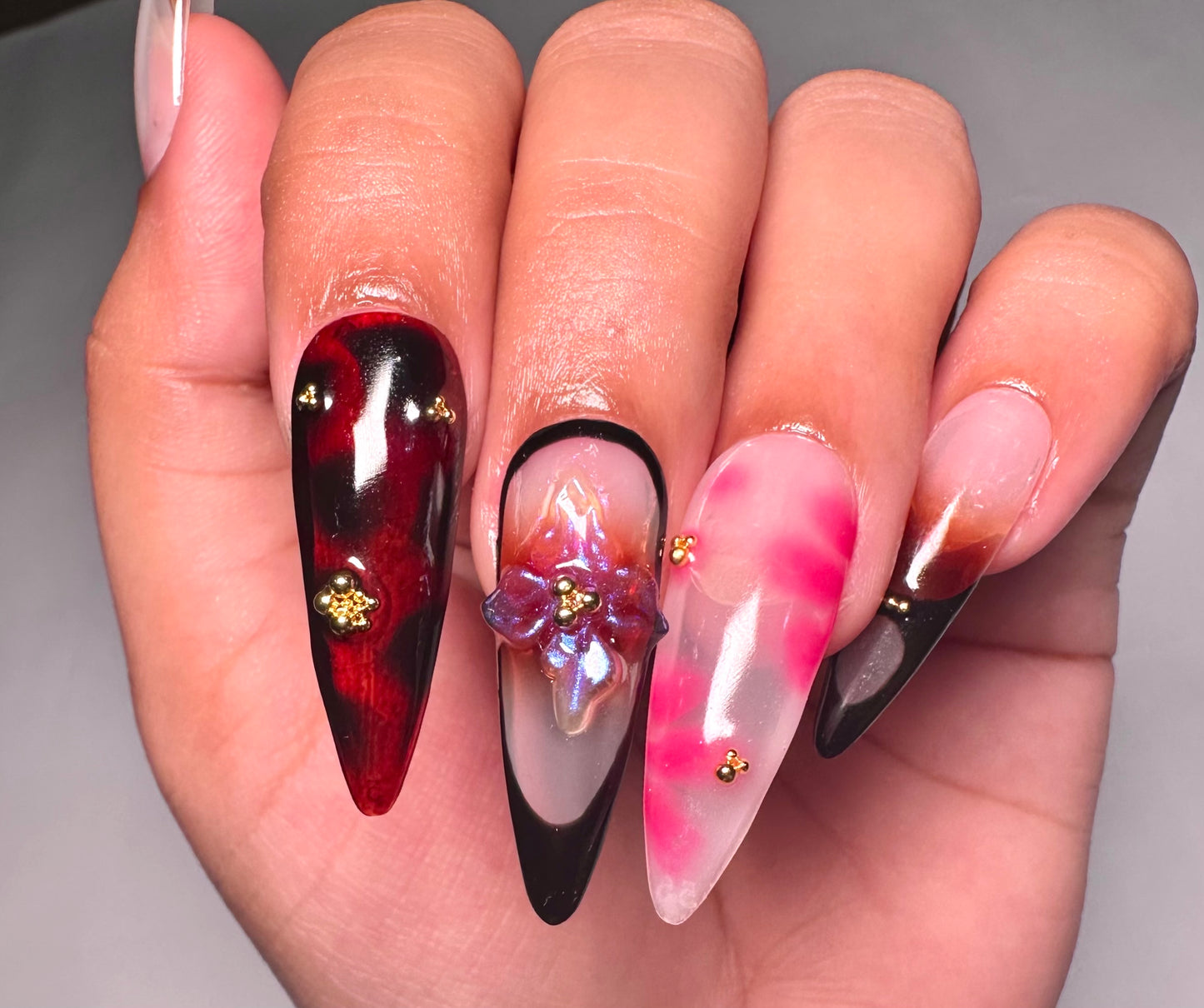 Elegant Bloom Press-On Nails✨
