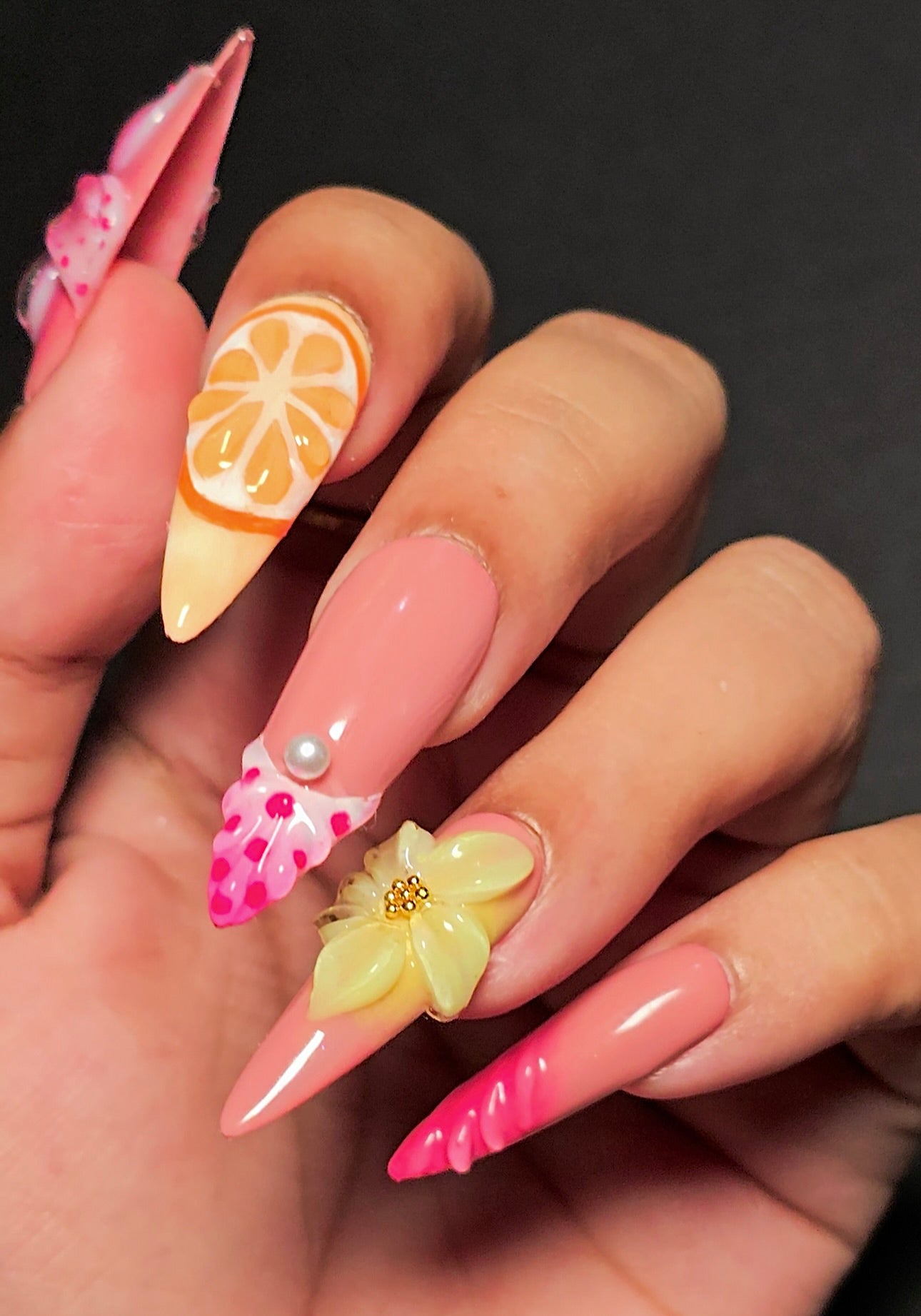 “Tropical Blossom Delight”