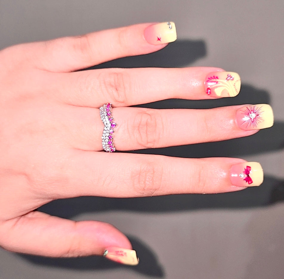 Lemon Blush Sparkle πβ¨