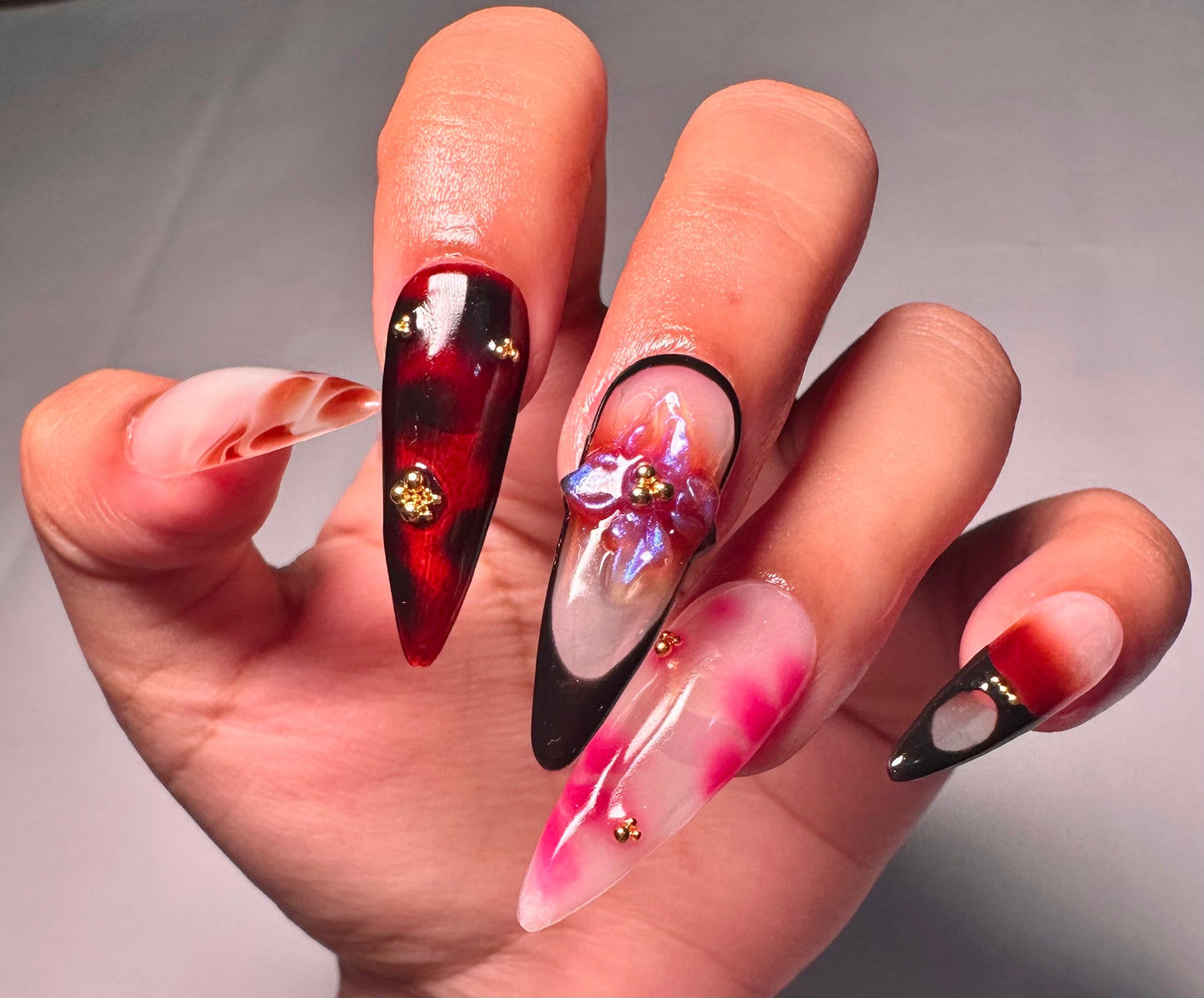 Elegant Bloom Press-On Nails✨