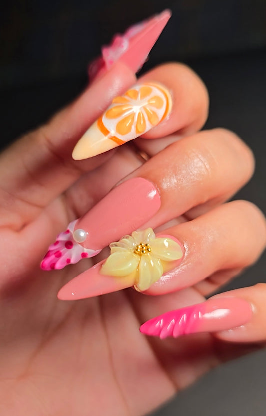 “Tropical Blossom Delight”