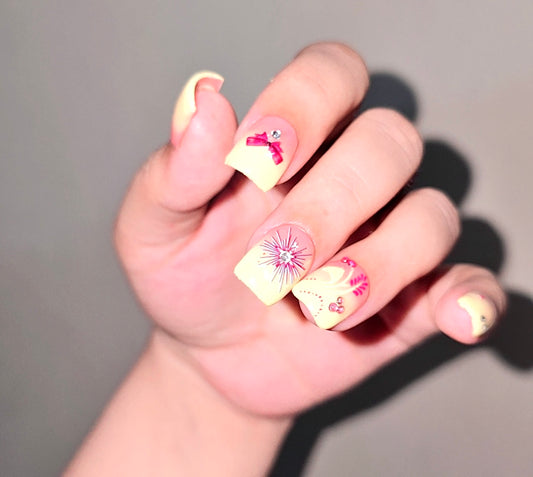 Lemon Blush Sparkle 🌝✨