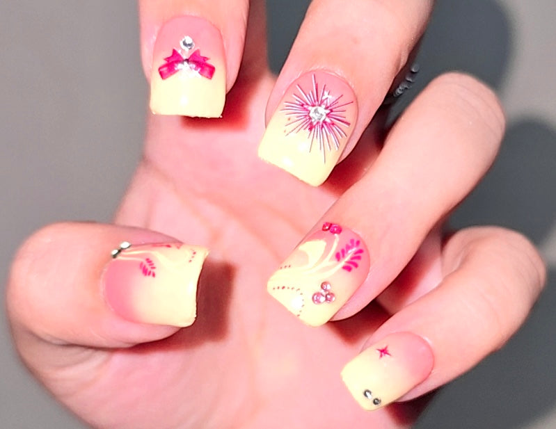 Lemon Blush Sparkle 🌝✨